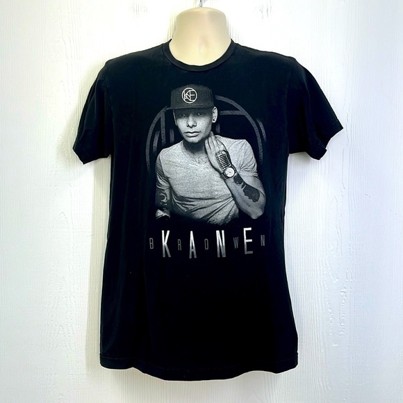 Tultex - Kane Brown Music  Live Tour Concert Graphic Black T Shirt Size Medium - Picture 1 of 10